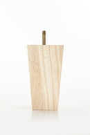 Wood Furniture Leg - Square 5” Unfinished