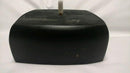 Black finished square bun feet style wood furniture leg