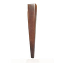 Walnut finished tall chair back wood furniture leg