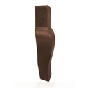 Walnut finished tall chair front wood furniture leg