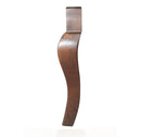 Walnut finished tall chair front wood furniture leg