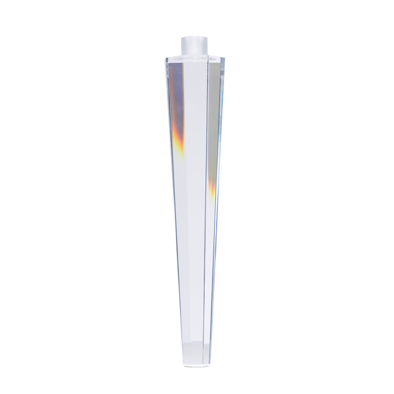 Faceted Acrylic Furniture Leg