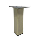 Square Brushed Brass Metal Furniture Leg