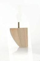 Unfinished Rubberwood Curved Furniture Leg