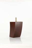 Walnut Finished Rubberwood Furniture Leg