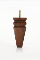 Walnut Square Wood Furniture Leg
