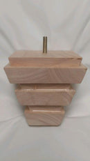 Unfinished Square Wood Furniture Leg