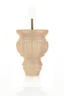 Unfinished Round Turned Tapered Wood Furniture Leg