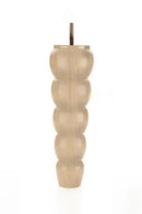 Unfinished Round Turned Tapered Wood Furniture Leg