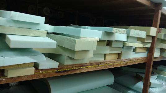 Ploy-foam for furniture seats, cushions, mattresses and mattress toppers